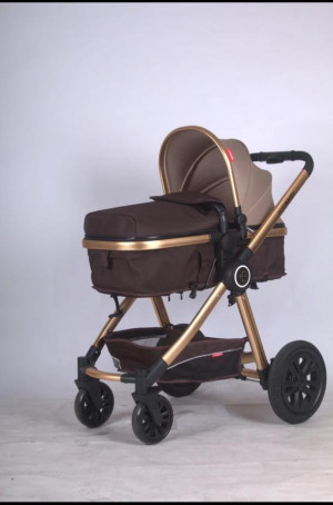 Коляска-трансформер P680 з/р бежевый