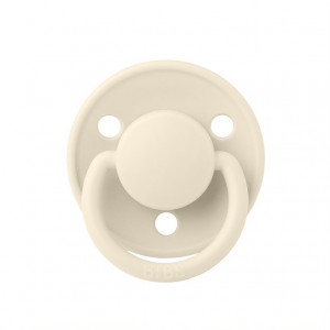 Пустышка латексная BIBS De Lux Latex Ivory 6+ месяцев - фото 1