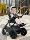 Коляска 2 в 1 Happy Baby Mommer Pro dark grey