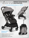 Коляска прогулочная Indigo Onyx серый