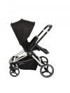 Коляска прогулочная Labala Raiz хром Black (02BLA)