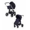 Коляска 2 в 1 MowBaby Zoom PU RA086 Silver Black