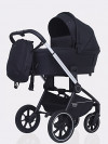 Коляска 2 в 1 MowBaby Zoom PU RA086 Silver Black