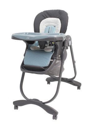 Стул для кормления Rant Cafe RH300 grey+blue