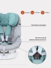 Автокресло Rant UB619 Nitro isofix 0/1/2/3 (0-36 кг) Grey/Mint