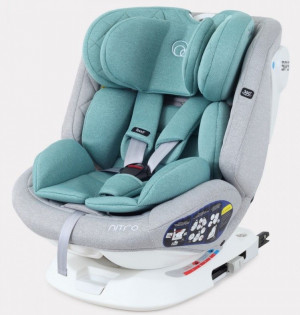 Автокресло Rant UB619 Nitro isofix 0/1/2/3 (0-36 кг) Grey/Mint 