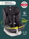 Автокресло Happy Baby I-Unix 0/1/2/3 (0-36кг) Graphite