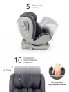 Автокресло Happy Baby I-Unix 0/1/2/3 (0-36кг) Graphite