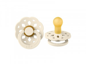 Пустышка латексная BIBS Boheme Latex Ivory 0-6 месяцев, Арт.210216