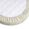 Простыня Oval на резинке детская (Фисташковая) т.м.PERINA