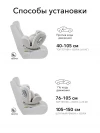 Автокресло Happy Baby I-Unix 0/1/2/3 (0-36кг) warm grey