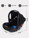 Автокресло Rant Cruise UB516 0+ (0-13 кг) black