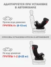Автокресло Siger Diona 0/1/2 (0-25 кг) маренго
