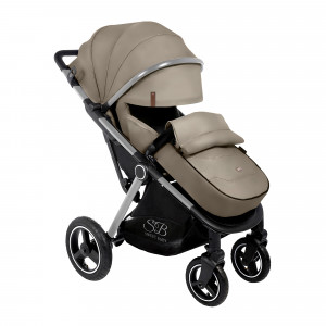 Коляска прогулочная Sweet Baby Suburban Compatto Silver Beige (Air)