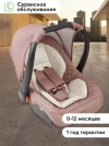 Автокресло Happy Baby Skyler V2 0+ (0-13кг) Desert pink