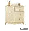 Комод Lovely Baby Leon крем