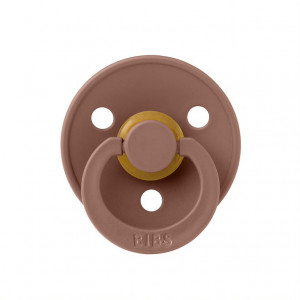Пустышка латексная BIBS Colour Latex Anatomical Woodchuck 0-6 месяцев - фото 1