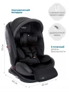 Автокресло Indigo Max-X isofix 0/1/2/3 (0-36 кг) черный