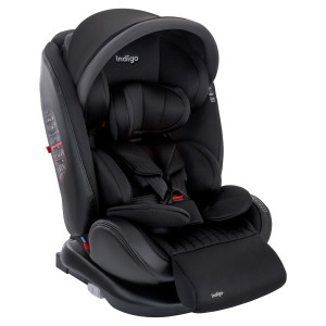 Автокресло Indigo Max-X isofix 0/1/2/3 (0-36 кг) черный