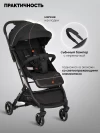 Коляска прогулочная Indigo Onyx черный