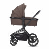 Коляска 2 в 1 Labala Raiz черная рама Choco brown