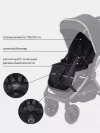 Коляска 3 в 1 Rant Falcon RA098 Black