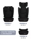 Автокресло Indigo Defender ISOFIX 2/3 (15-36кг) черный