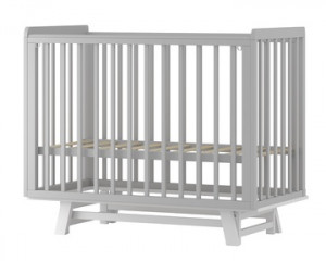 Кроватка Incanto Anniken 120*60 с маятником серый/серый