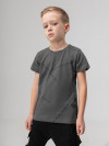 Футболка (Цвет серый (черный), Размер 122-128), 4-316U