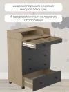 Комод Incanto Oskar 800/5 дуб/графит