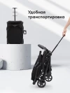 Коляска прогулочная Happy Baby Umma true black