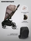 Коляска прогулочная Indigo Mega бежевый