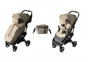 Коляска прогулочная Ining Baby Aero L100 brown