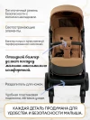 Коляска прогулочная Ining Baby Zac KR336 Khaki