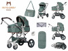 Коляска-трансформер Ining Baby K023 2 в 1 green