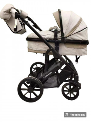 Коляска-трансформер Ining Baby К320 PRO 2 в 1 khaki
