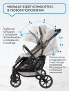 Коляска прогулочная Ining Baby F6 Pro Cream