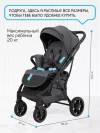 Коляска прогулочная Ining Baby F6 Pro Dark Grey