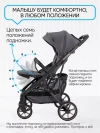 Коляска прогулочная Ining Baby F6 Pro Dark Grey