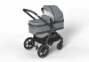 Коляска-трансформер Ining Baby К310 2 в 1 ч/р grey