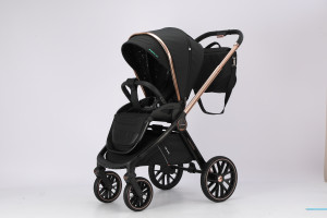 Коляска прогулочная luxmom 788 черный