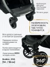 Коляска прогулочная Palankin Teo серый