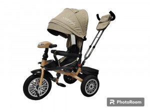 Велоколяска Luxmom 760 бежевый