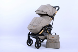 Коляска прогулочная Ining Baby F7 Pro beige