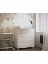 Комод Incanto Nova 800/5 белый