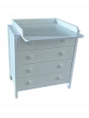 Комод Indigo Solnyshko ЛДСП 800/4 белый