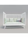 Кроватка Incanto Anniken Ecco 120*60 с маятником белый