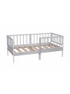 Кровать подростковая Мой малыш Wooden Bed-7 160*80 белый