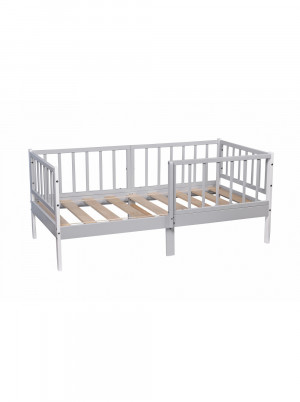 Кровать подростковая Мой малыш Wooden Bed-7 160*80 белый