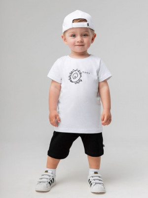 Футболка (Цвет белый, Размер 86-92), 54-16U